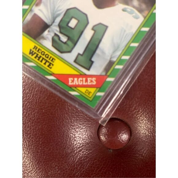 Reggie white 1986 topps rookie in mint condition/grade RARE rare comps in pics - Picture 3 of 8